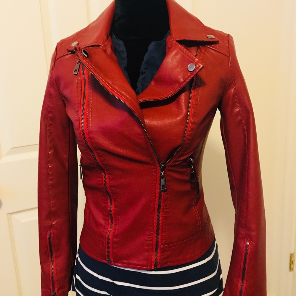 Leather jacket